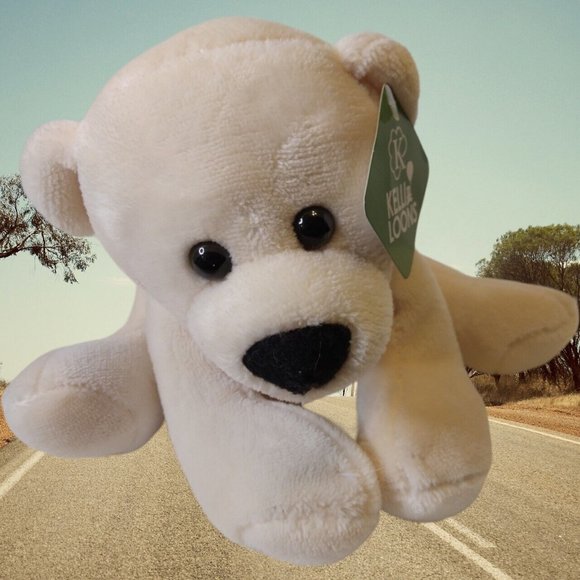 FIESTA TEDDY BEAR BABY  8" PLUSH with TAG - Picture 13 of 16